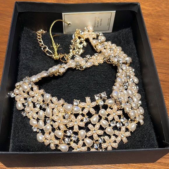 Eye Candy statement necklace Pearl 🌸 NWT - Picture 6 of 6